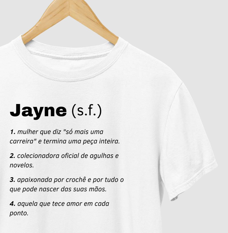 Nome Jayne Crochê