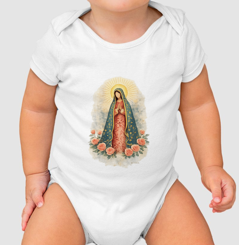 Nossa Senhora de Guadalupe Aquarela