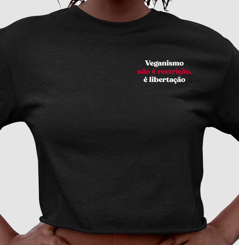 Veganismo não é restrição, é libertação (Minimal)
