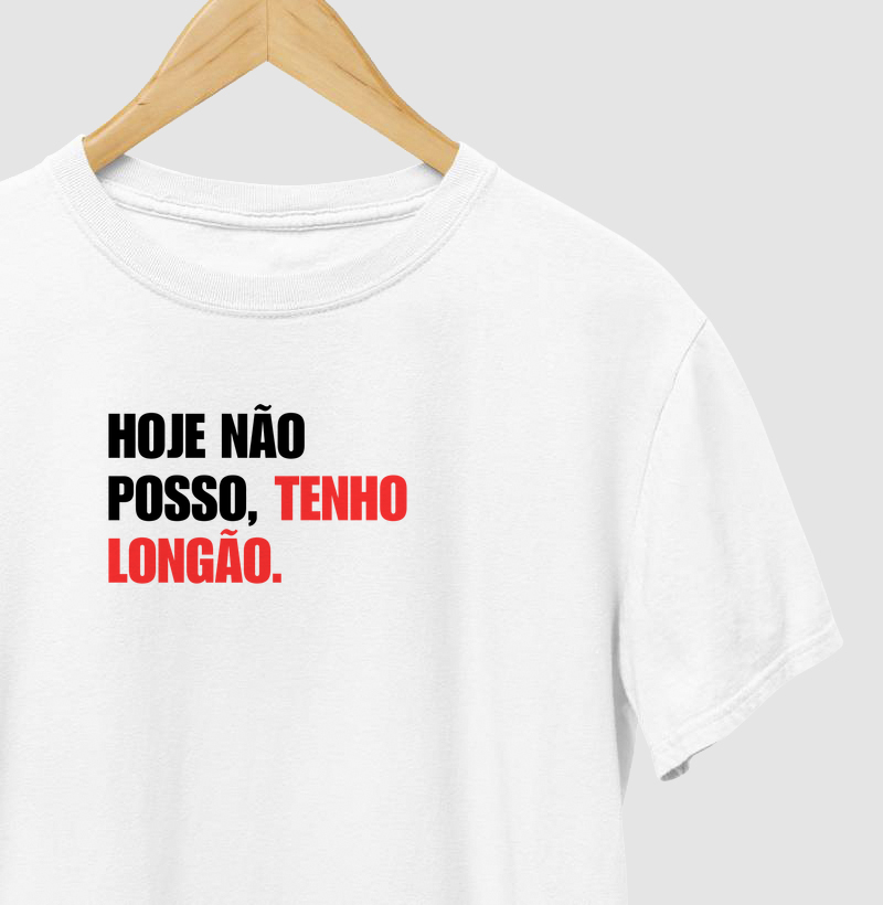Hoje não posso, tenho longão.
