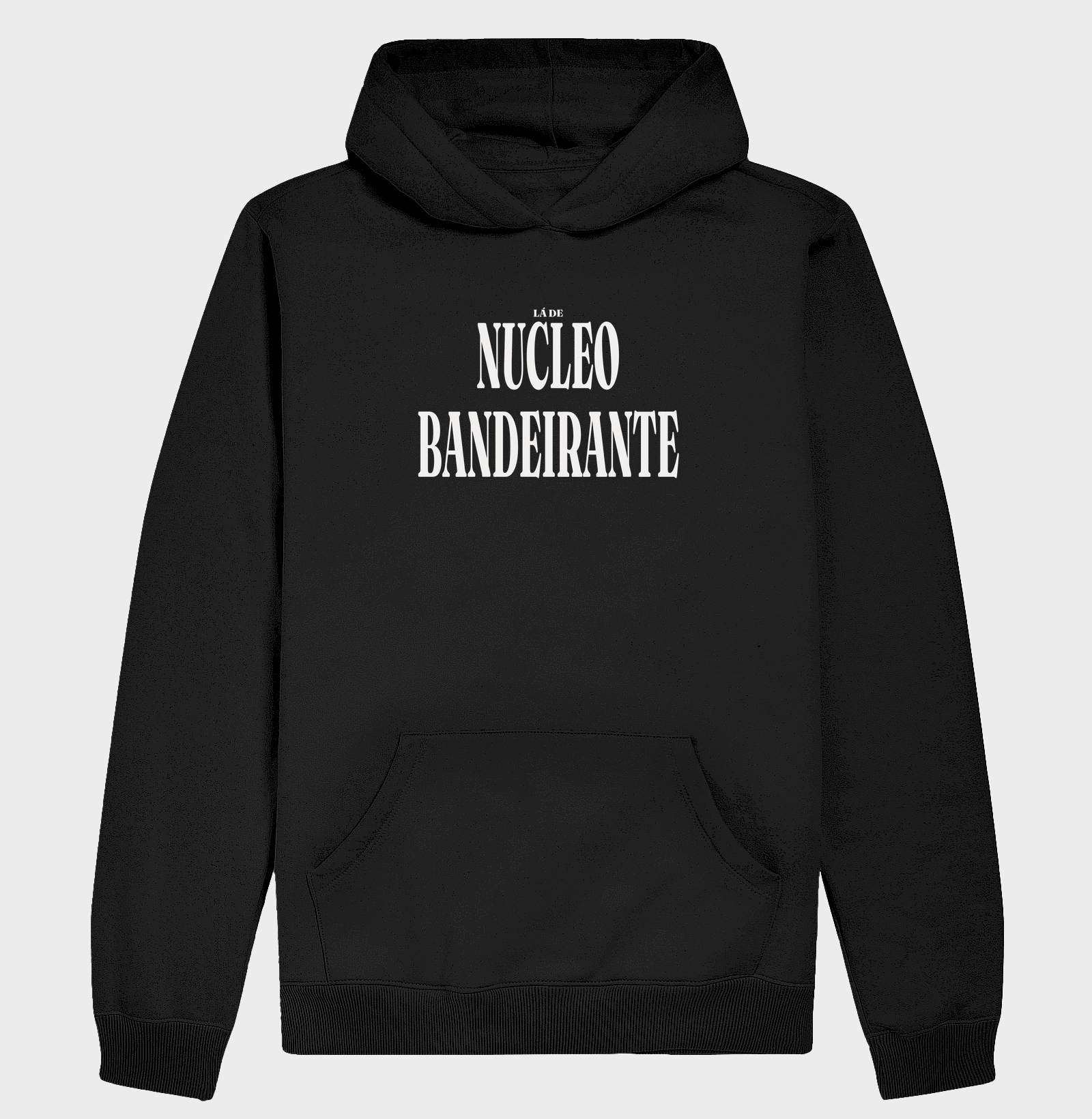 Núcleo Bandeirante | Tipografia DF - Hoodie Moletom