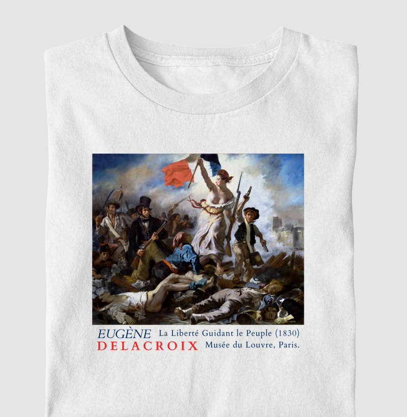 A Liberdade Guiando o Povo - Eugène Delacroix