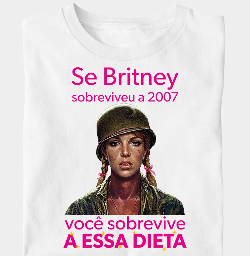 Se britney sobreviveu a 2007, vc sobrevive a essa dieta ✨