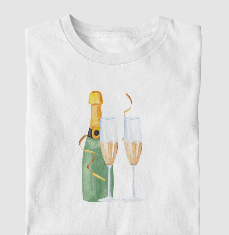 Camiseta Celebrando com Espumante