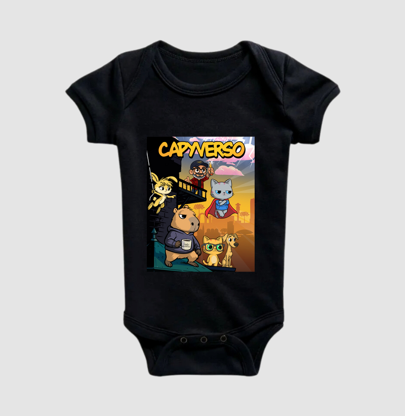 Camiseta Capyverso edição especial 1 - Body Infantil