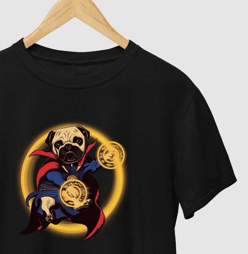 Camiseta Cachorro Estranho - Camiseta