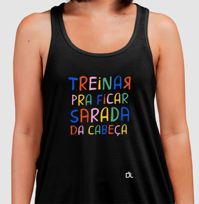 Treinar pra ficar sarada da cabeça