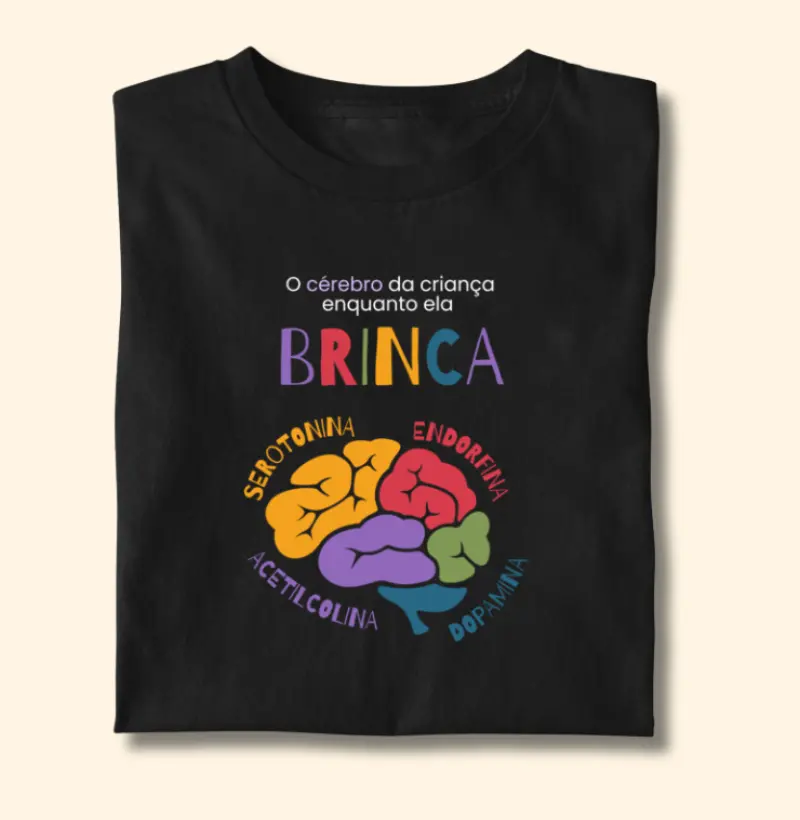 Camiseta - Cérebro 