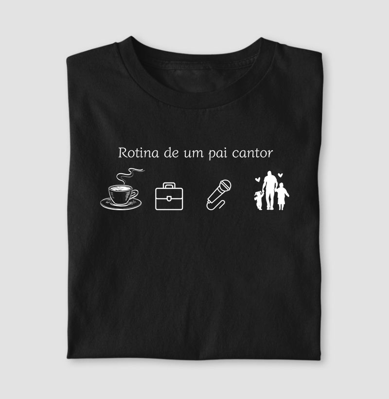 Rotina de um pai cantor