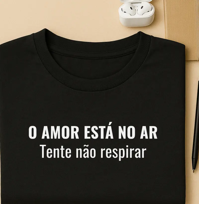 O Amor está no Ar. Tente não respirar.