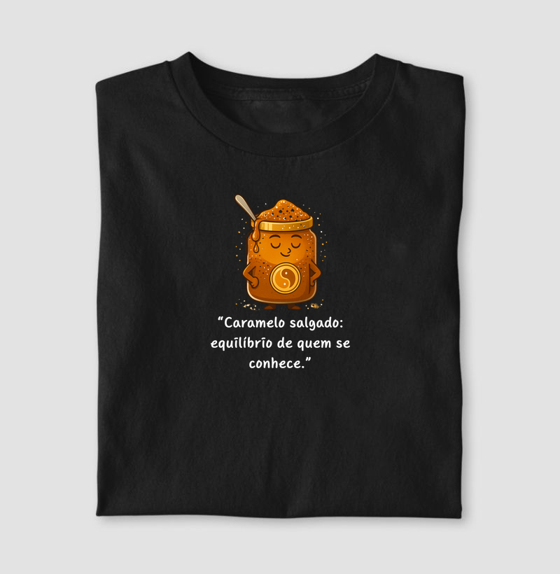 Caramelo salgado: equilíbrio de quem se conhece.