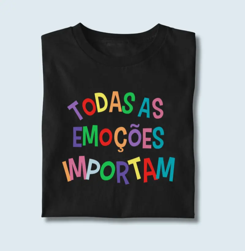 Camiseta Emoções  | Lançamento