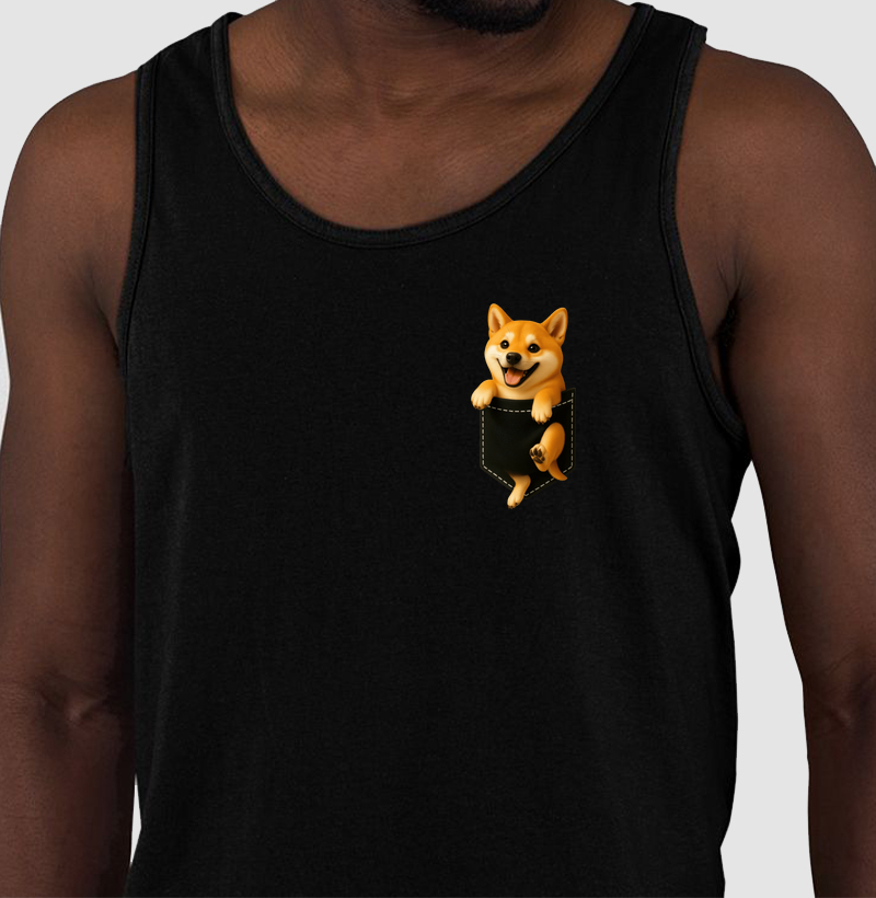 Pocket Black Shiba Inu
