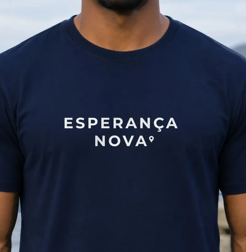 Esperança Nova | Pin PR - Camiseta