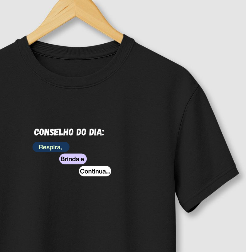 Respira, brinda e continua...