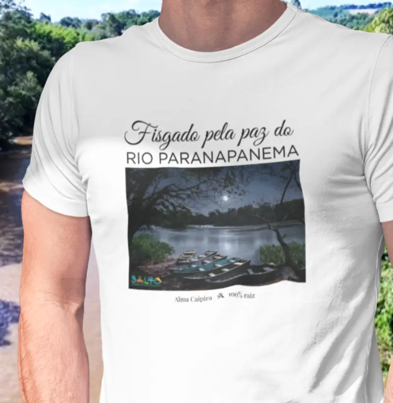 Fisgado pela paz do Rio Paranapanema