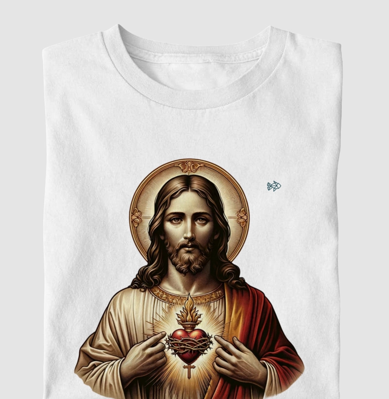Camiseta Sagrado Coração de Jesus