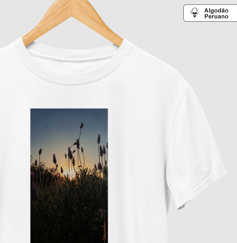 Anoitecer Campo de Lavanda (tela)