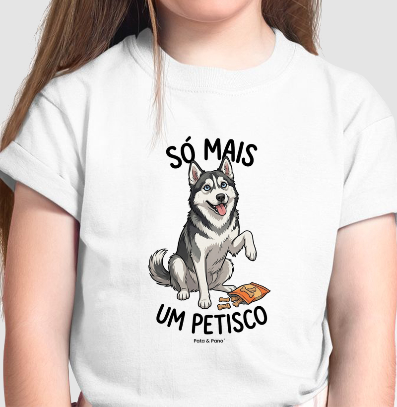 CAMISETA INFANTIL HUSKY PETISCO