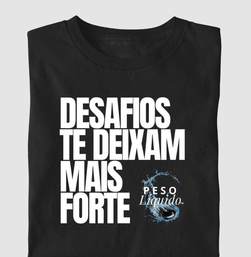 CAMISETA DESAFIOS ... PRETA