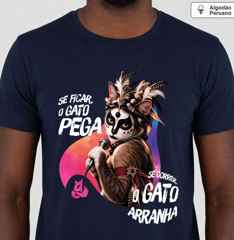 Ney Gatogrosso - Camiseta Algodão Peruano