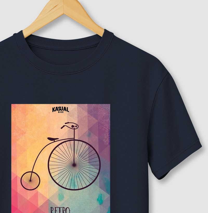 Camiseta - Geek Retro – Estilo Vintage com Toque Moderno