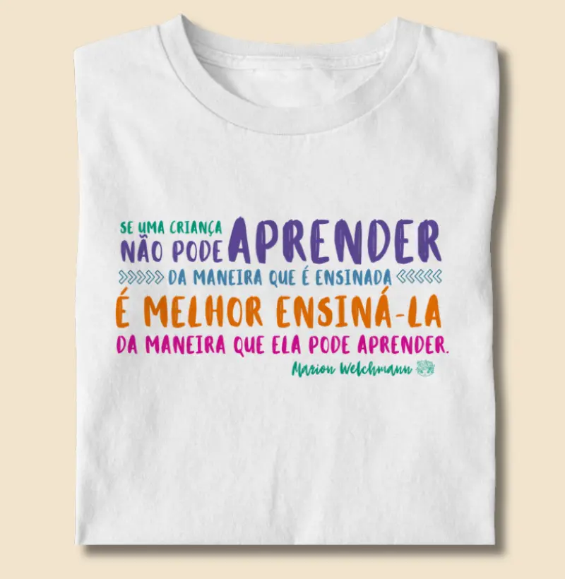 Camiseta Maneiras de Aprender