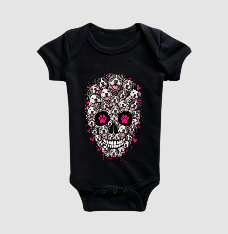 PIT LOVER ATÉ OS OSSOS - Body Infantil
