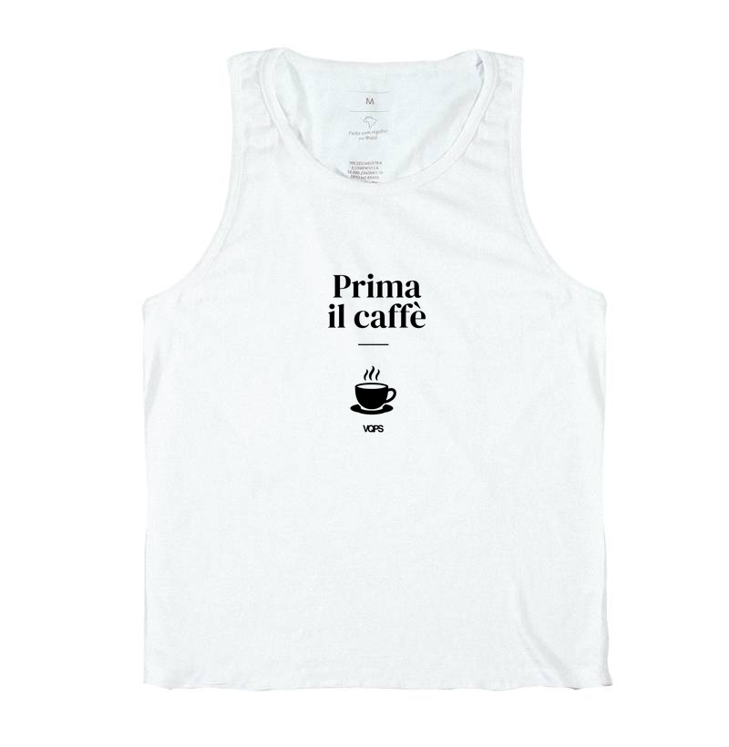 "Primeiro o café"