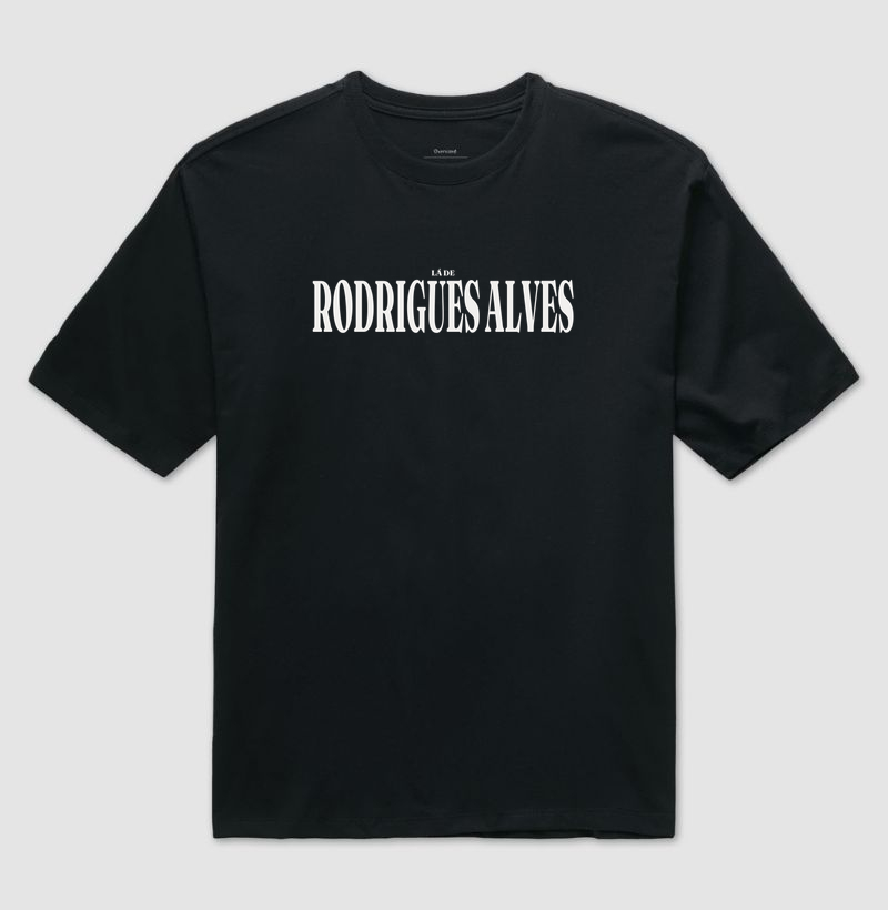 Rodrigues Alves | Tipografia AC - Camiseta Oversized