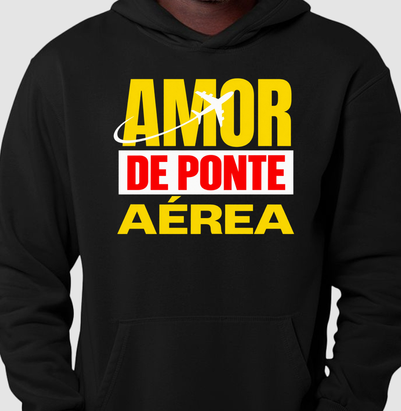 Moletom amor de ponte aérea