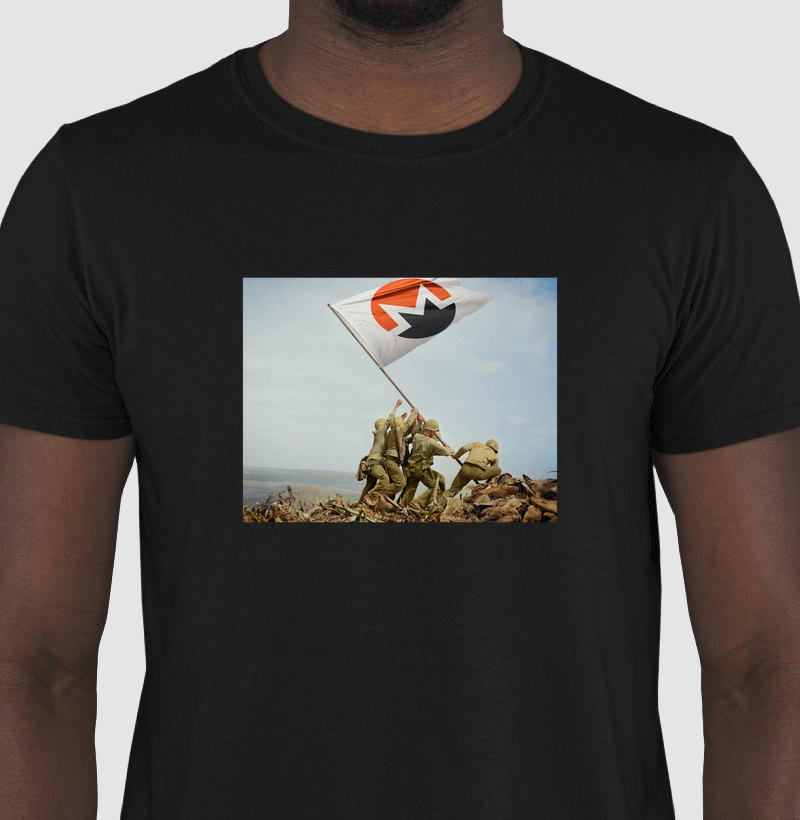 Monero Raising the Flag