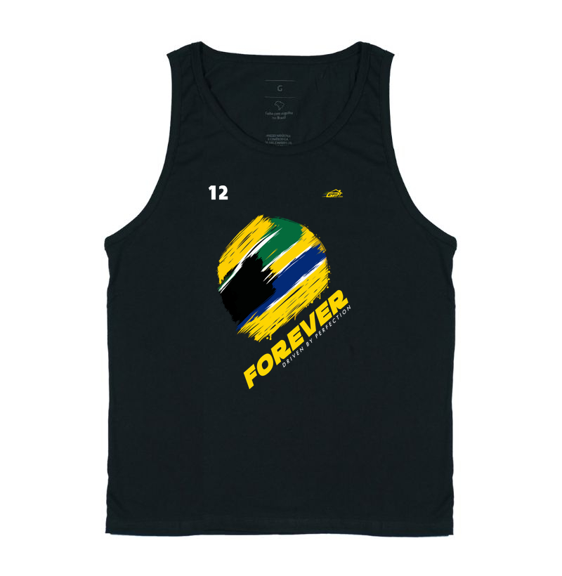 Forever #12 inspirada em Ayrton Senna - Regata