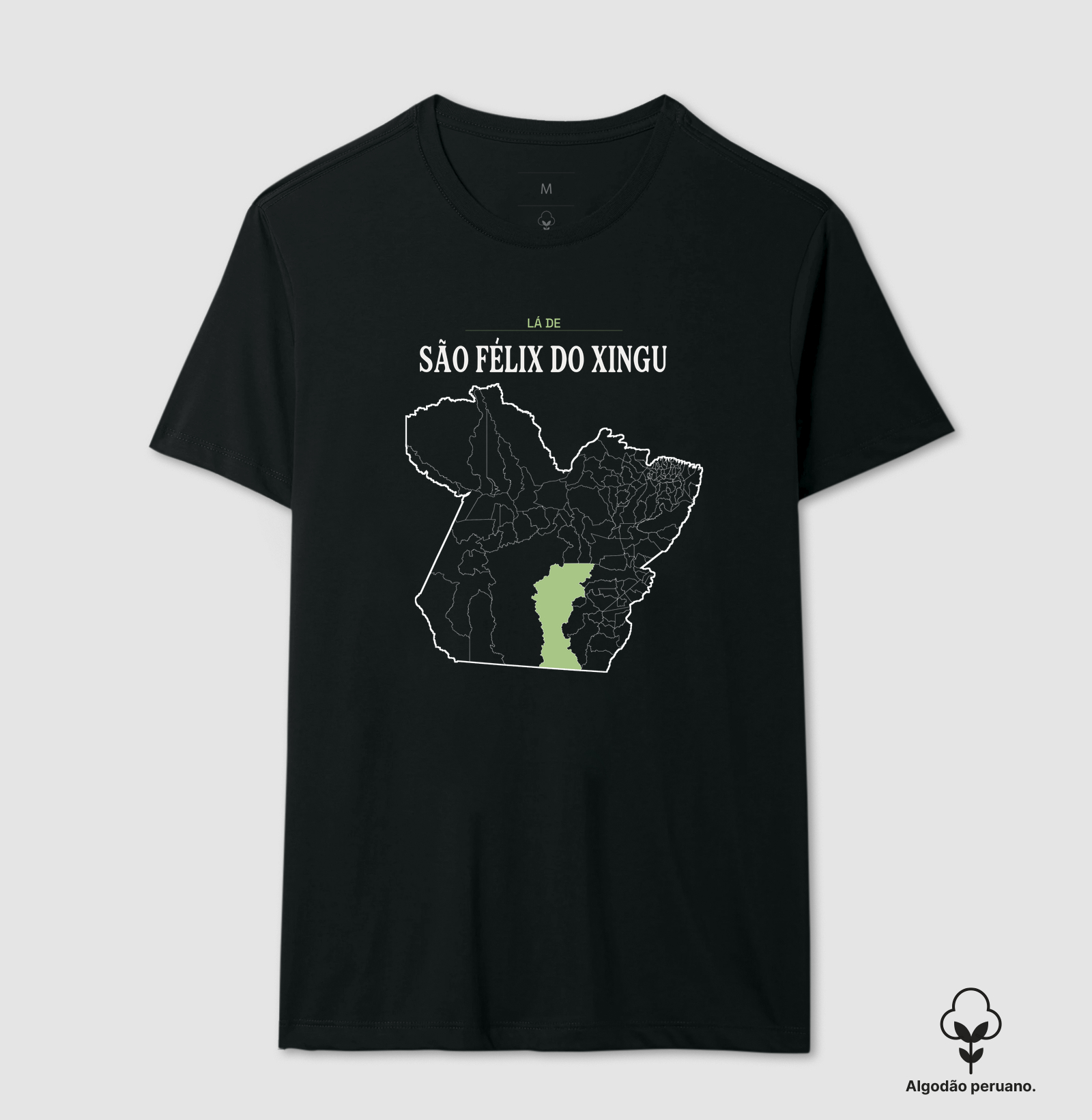 São Félix do Xingu | Território PA - Camiseta Algodão Peruano