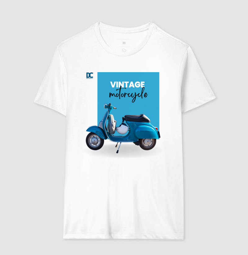 Camiseta Vespa Azul