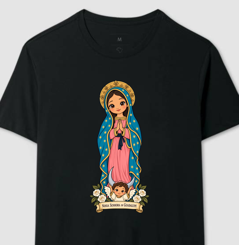 Nossa Senhora de Guadalupe estilo chibi