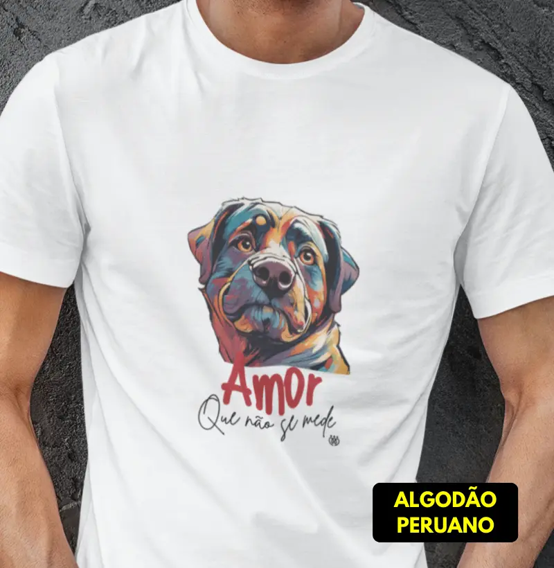 Amor que não se mede Rottweiler rosto