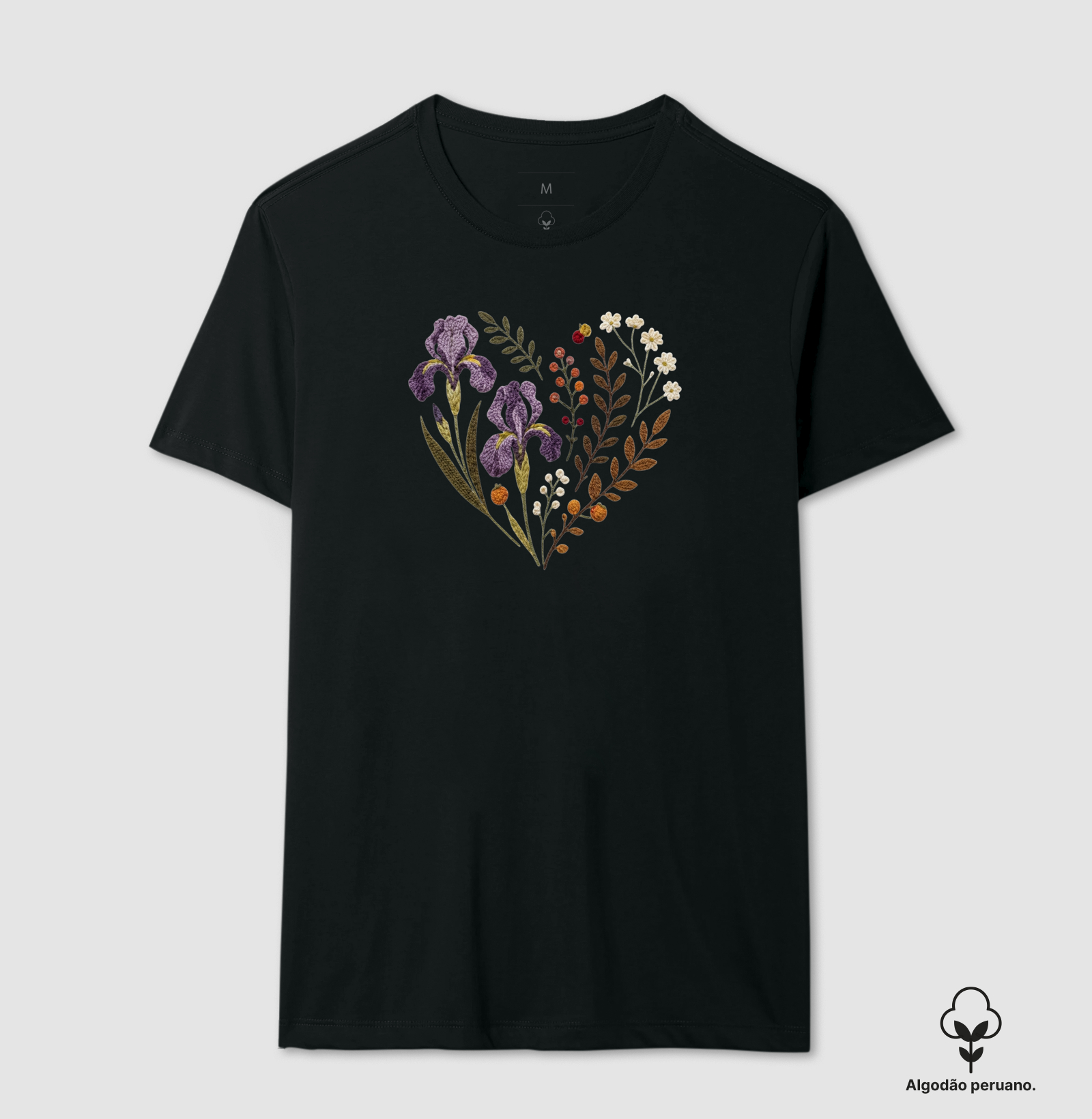 Trama Real  - Camiseta Algodão Peruano