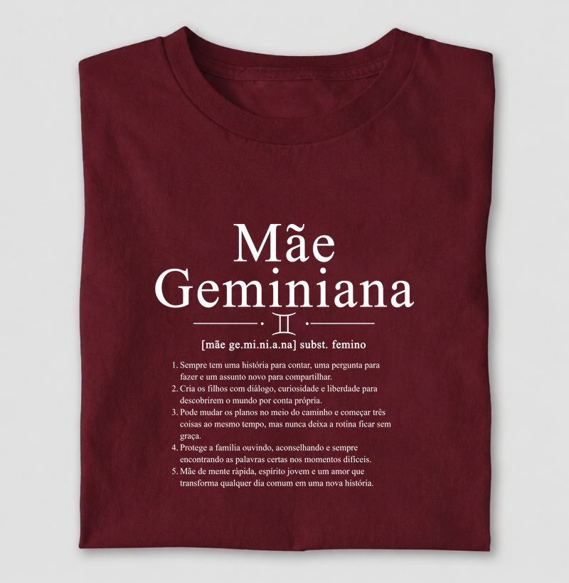 Mãe geminiana ♊