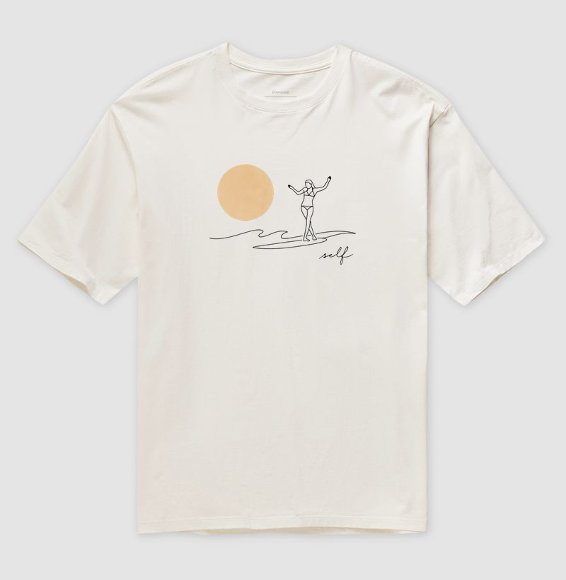 LONG ELEGANCE - Camiseta Oversized