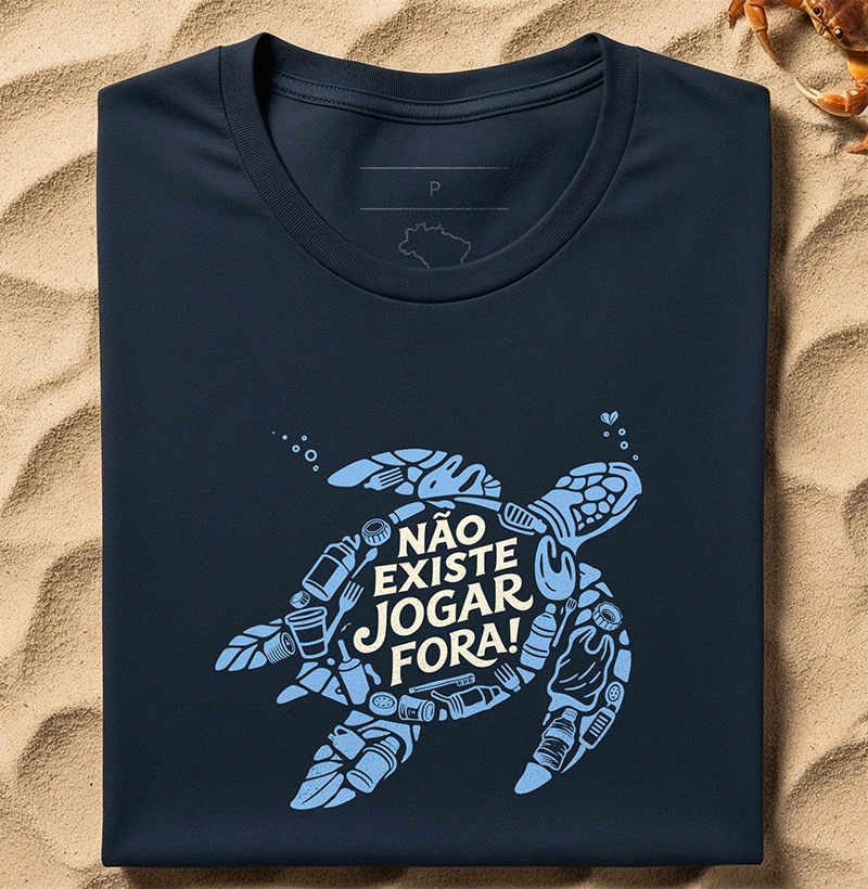 Tartaruga - Não existe jogar fora!