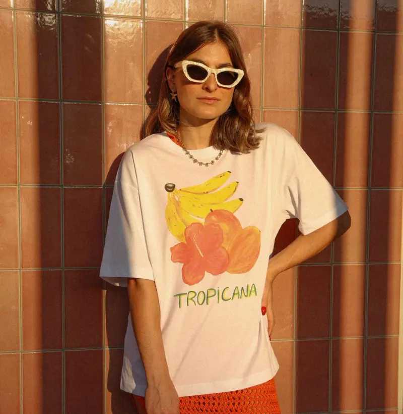 TROPICANA TEE - Ilustração Mana Arts
