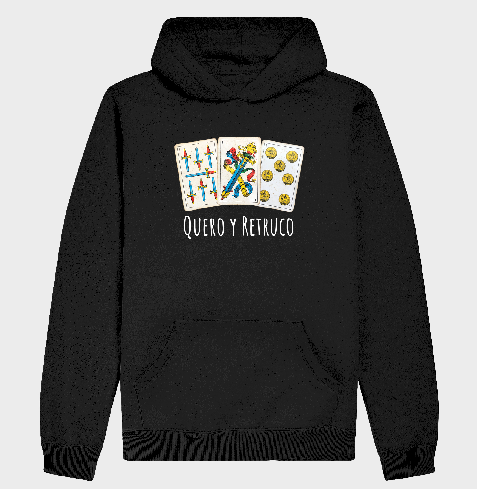 Moletom Quero y Retruco (com capuz)