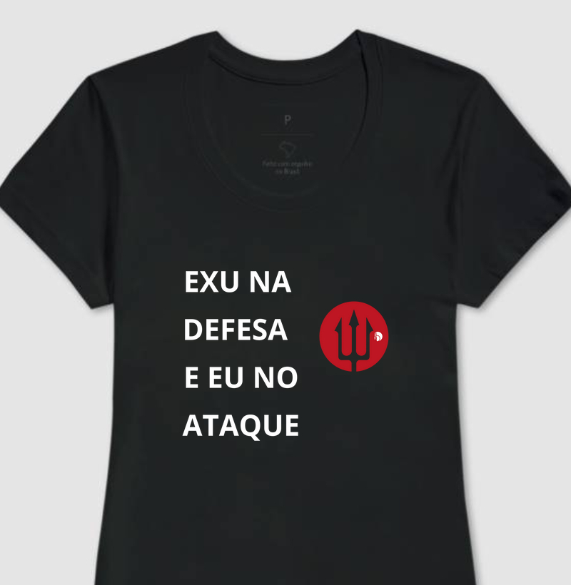 Exu na defesa e eu no ataque