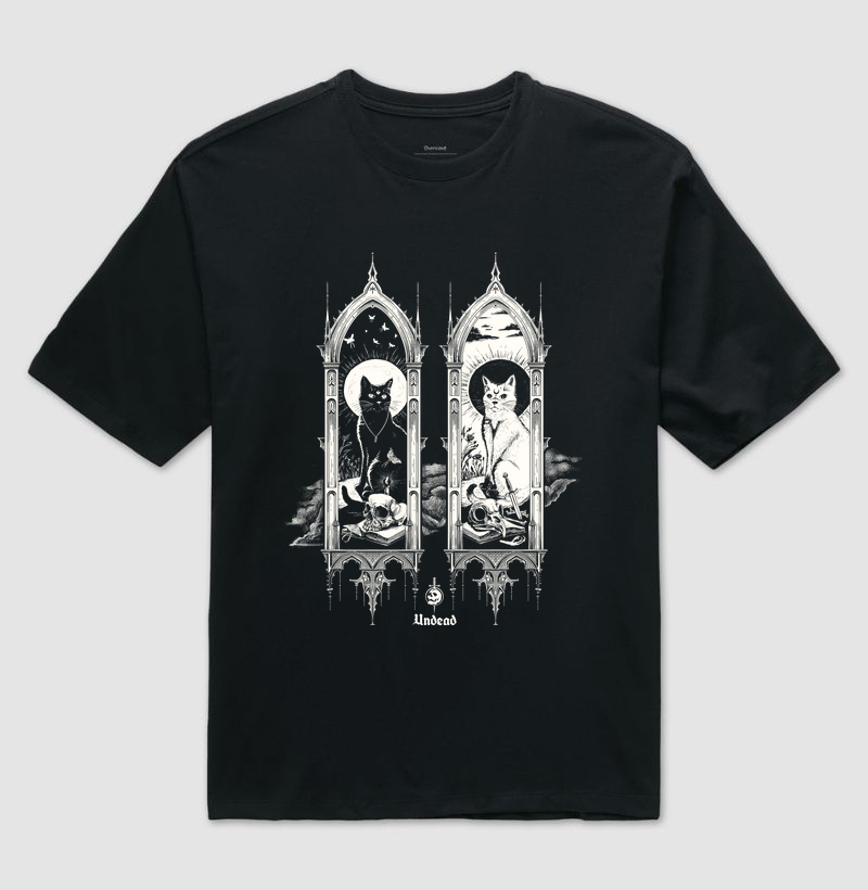 Oversized - Two Cats