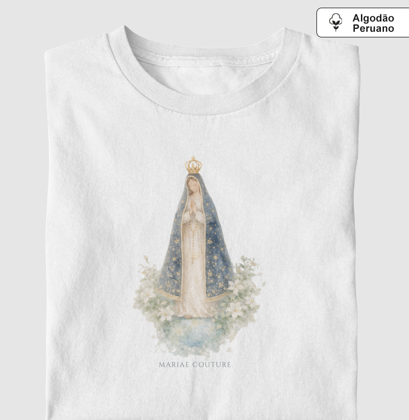 Nossa Senhora Aparecida - algodão peruano