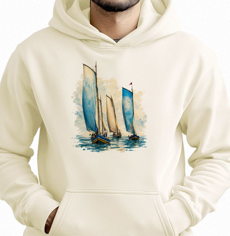 Trinca de Saveiros - Hoodie Moletom