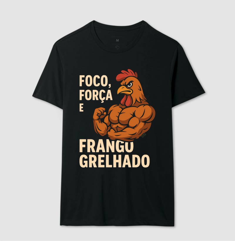Foco, força e frango grelhado