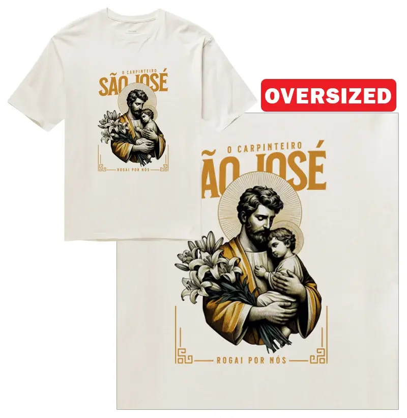 São José e o Menino Jesus - Oversized