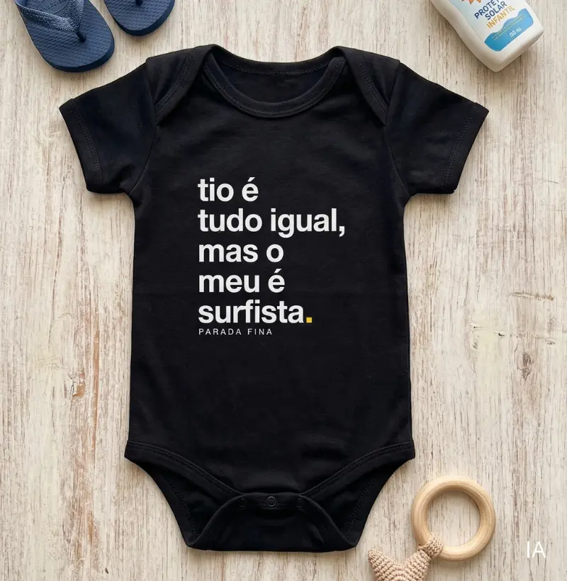 tio é tudo igual, mas o meu é surfista.